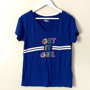 Joe boxer Get it Girl short sleeve graphic XL